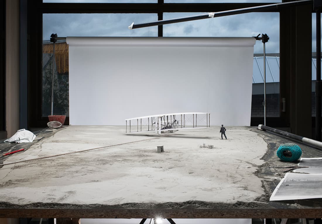 Fotó: Cortis & Sonderegger: Making of „The Wright Brothers“ (by John Thomas Daniels, 1903), 2013 © Thames and Hudson / Cortis & Sonderegger