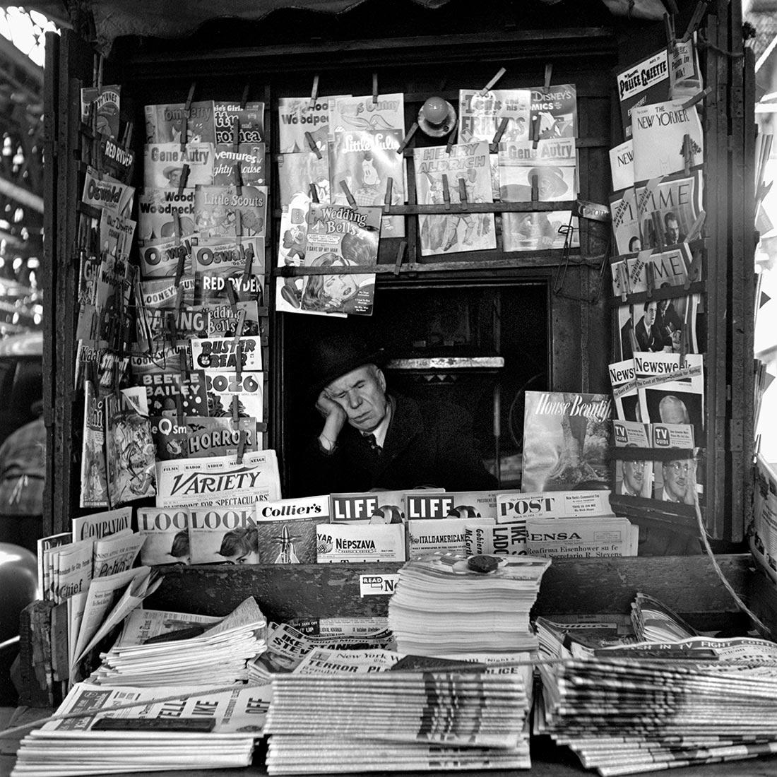Fotó: Vivian Maier: New York, 1954. március © Vivian Maier/Maloof Collection