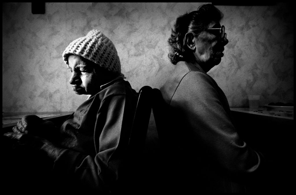 Fotó: Kovalovszky Dániel: Részlet az Öregek otthonai sorozatból, 2003-2006.