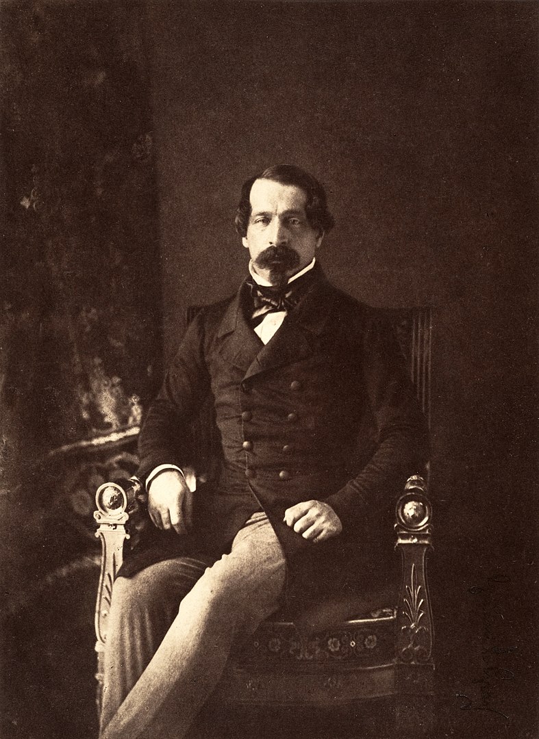 Fotó: Gustave Le Gray: Louis-Napoléon, 1852