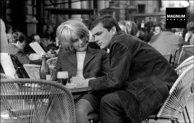 Fotó: Martine Franck: Budapest. Vörösmarty tér. 1967 © Martine Franck/Magnum Photos