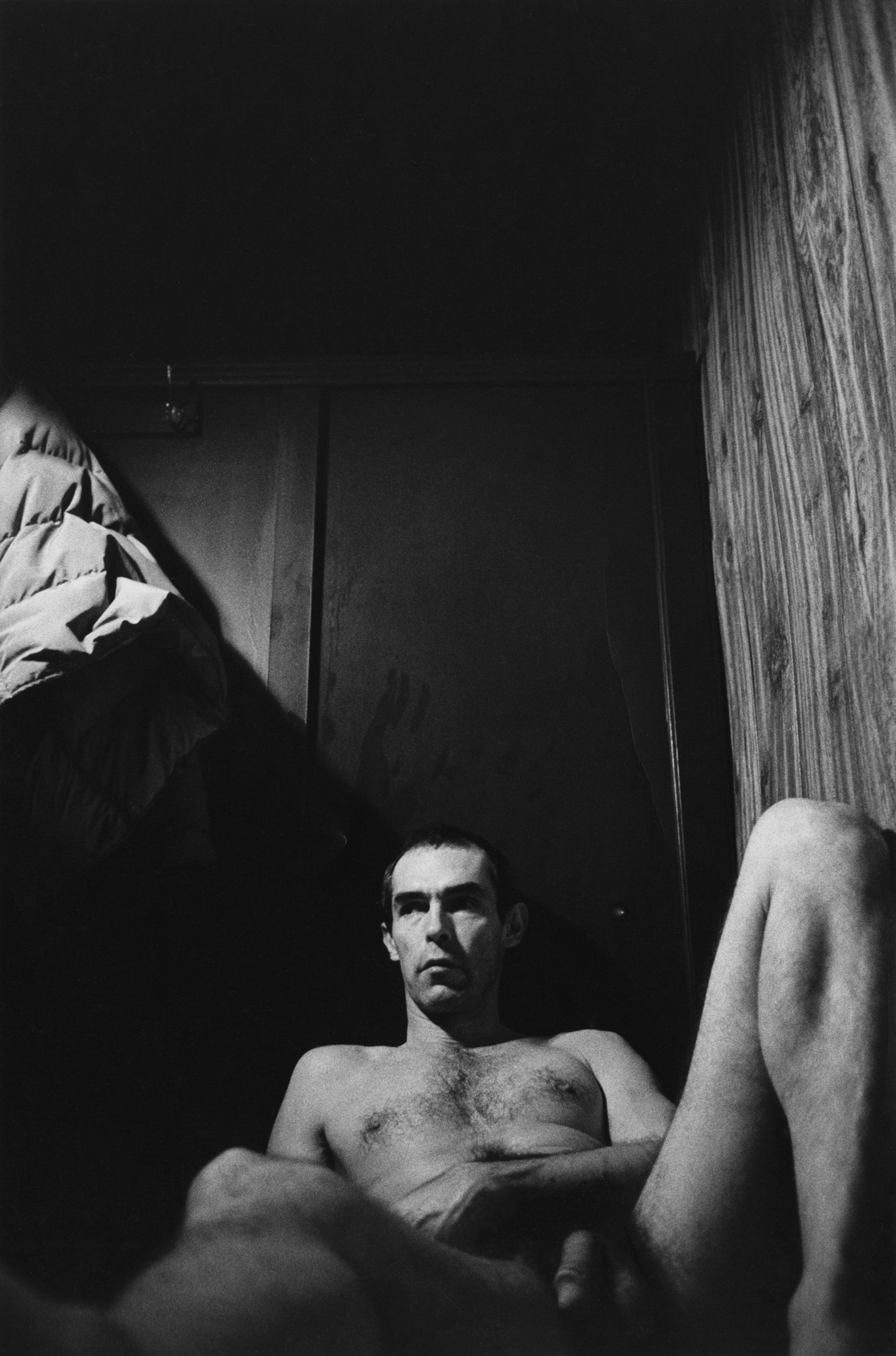 Fotó: Peter Hujar: Self-Portrait in the Baths, 1975  © Peter Hujar Archive / Fraenkel Gallery