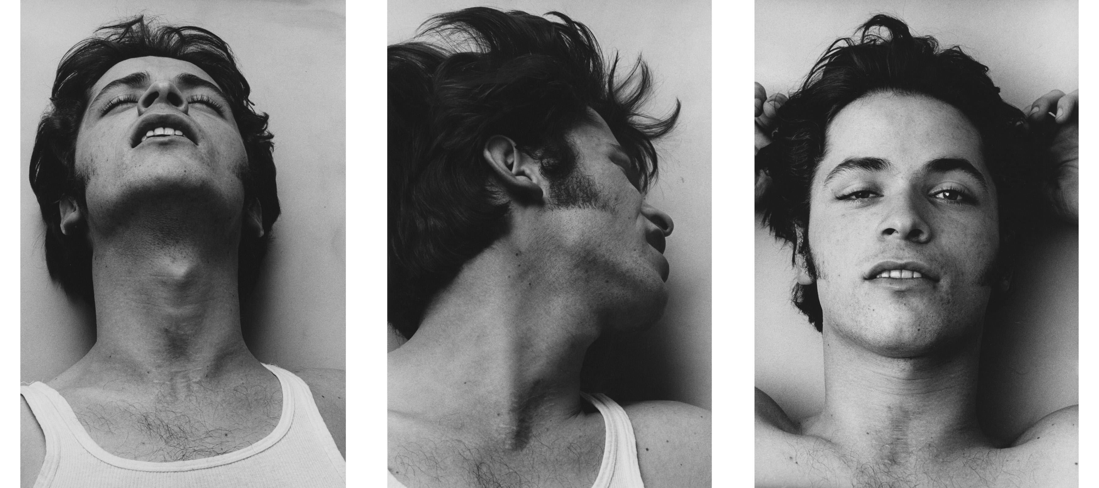 Fotó: Peter Hujar: Orgasmic Man I. II. III., 1969 © Peter Hujar Archive / Fraenkel Gallery