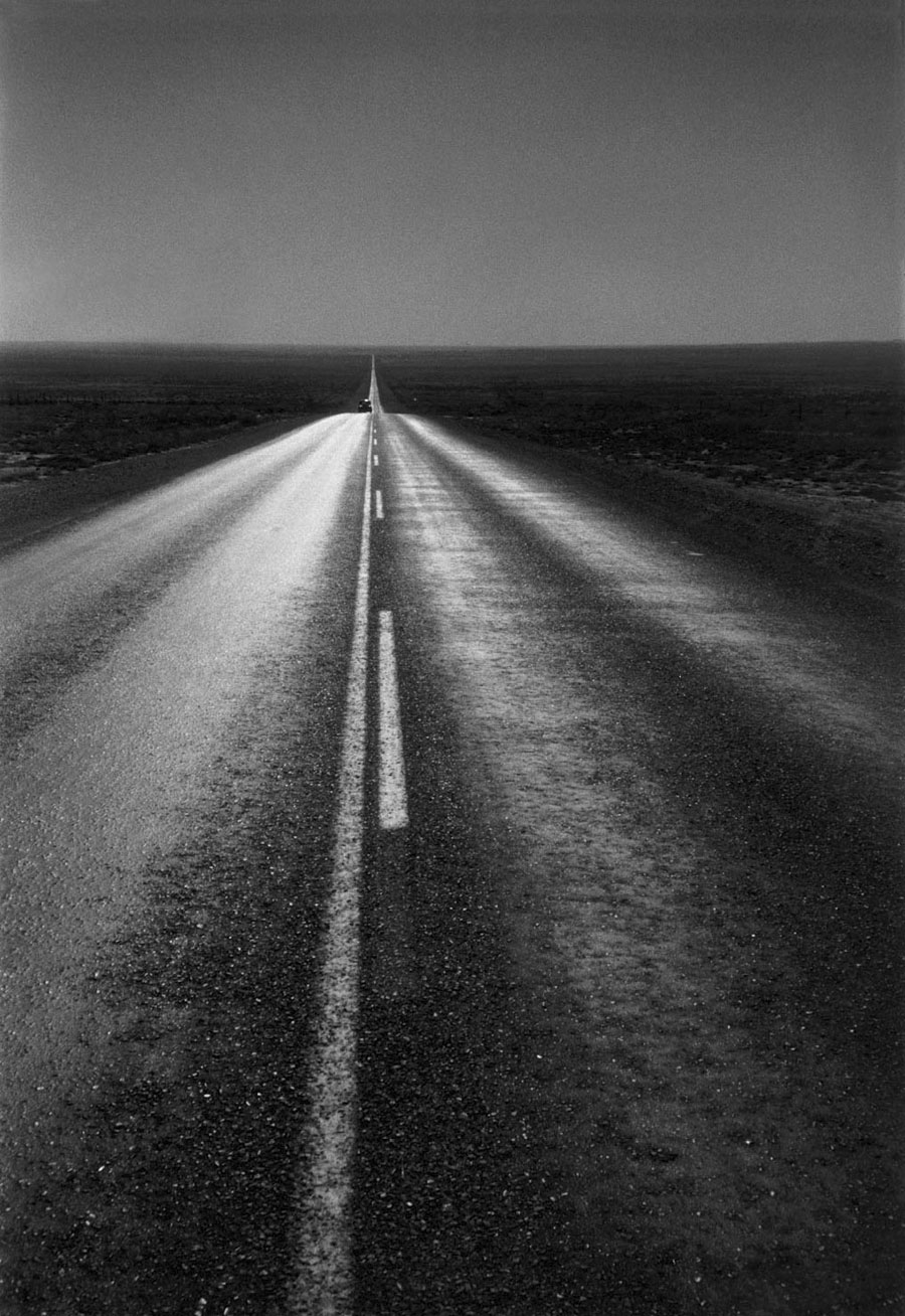 Robert Frank (American, born Switzerland, 1924)<br />Americans 36<br />U.S. 285, New Mexico<br />1955<br />Gelatin silver print<br />Image: 33.7 x 21.9 cm (13 1/4 x 8 5/8 in.)<br />Mark Kelman, New York<br />Photograph © Robert Frank, from The Americans