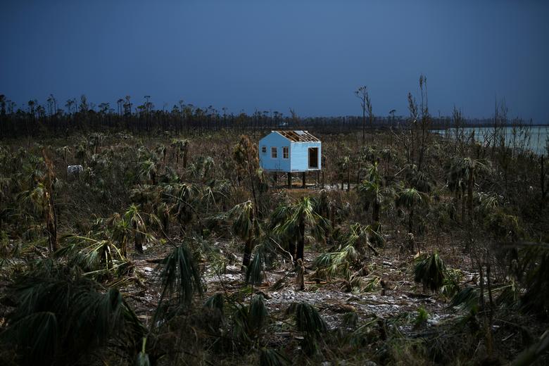 Fotó: Loren Elliott: A Dorian hurrikán pusztítása, a Marsh Harbour, Great Abaco, Bahama-szigetek, 2019. szeptember 8. © Reuters/Loren Elliott