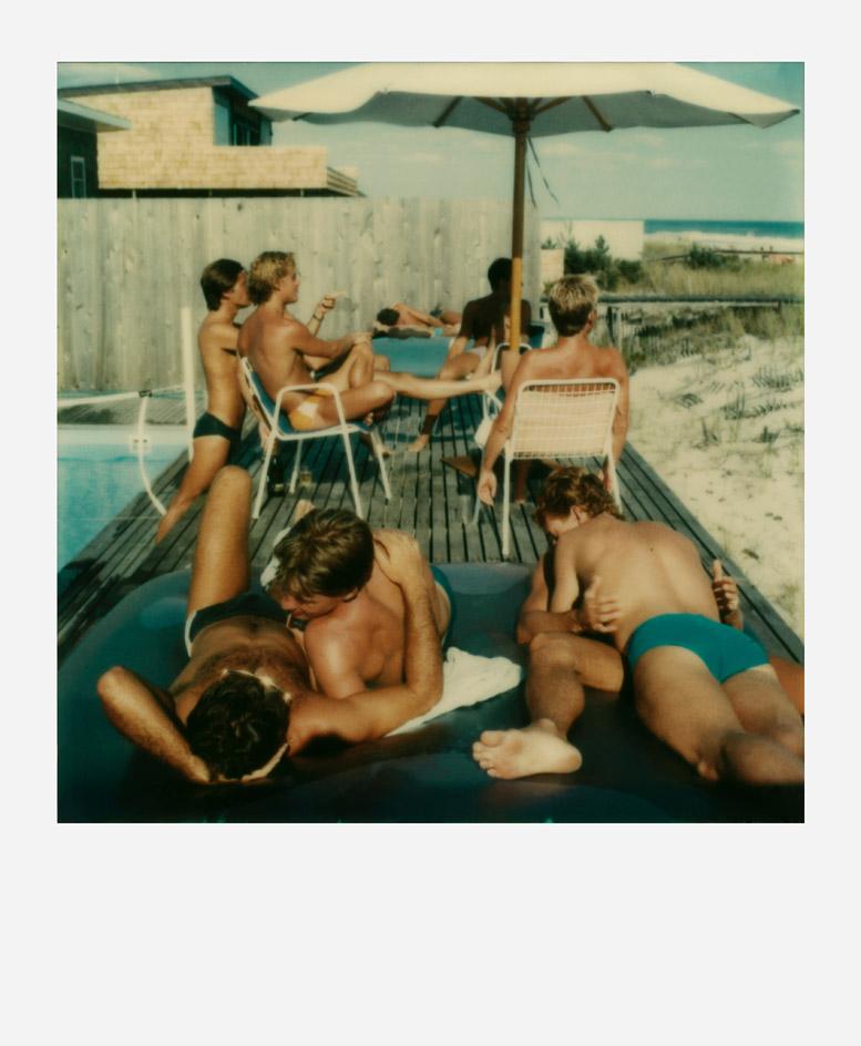 Fotó: Tom Bianchi: Fire Island Pines: Polaroids, 1975-1983 © Tom Bianchi