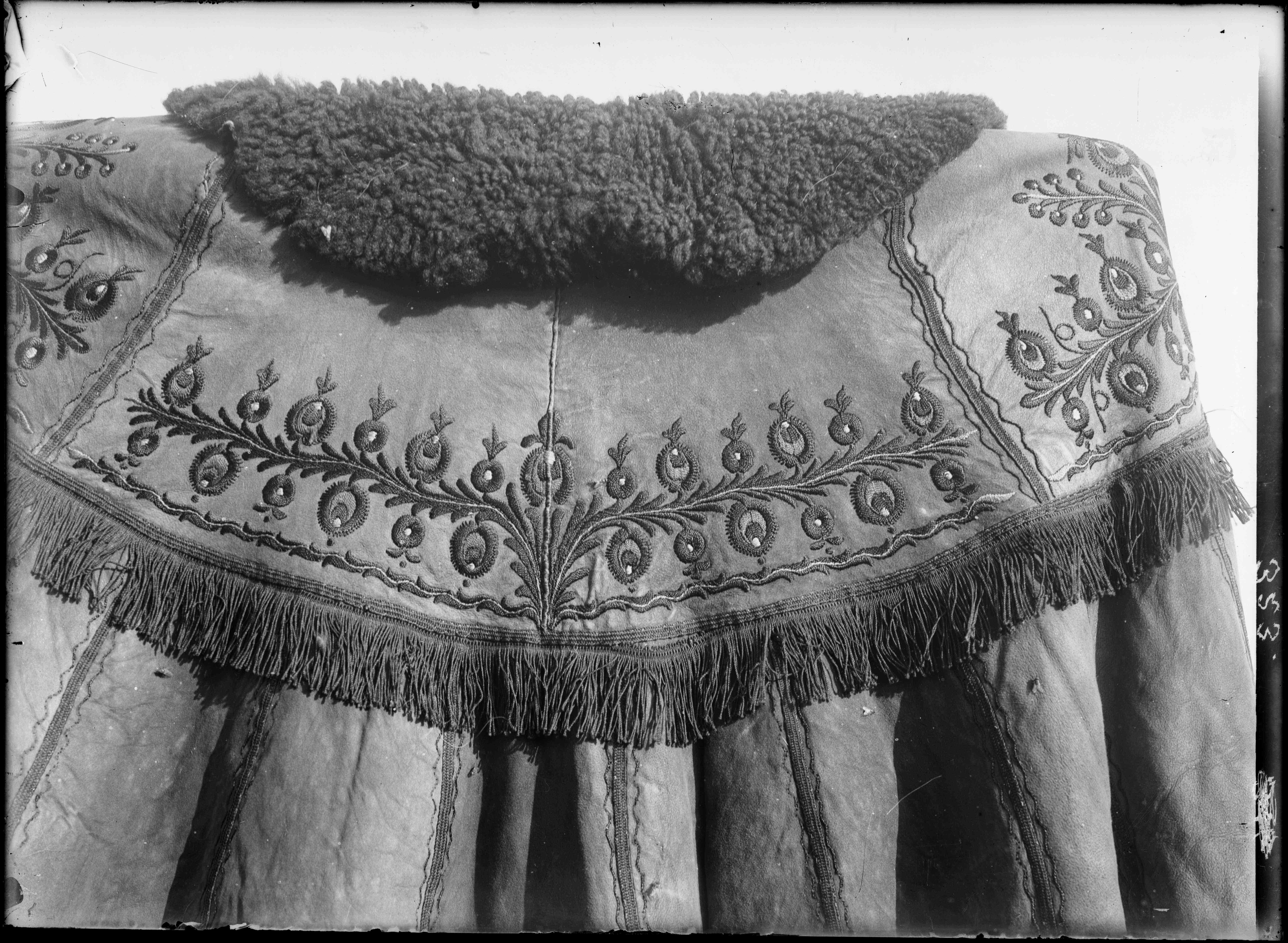 Fotó: Plohn József: Asszonysuba hímzett hátulja. © Tornyai János Múzeum gyűjteménye, Hódmezővásárhely 