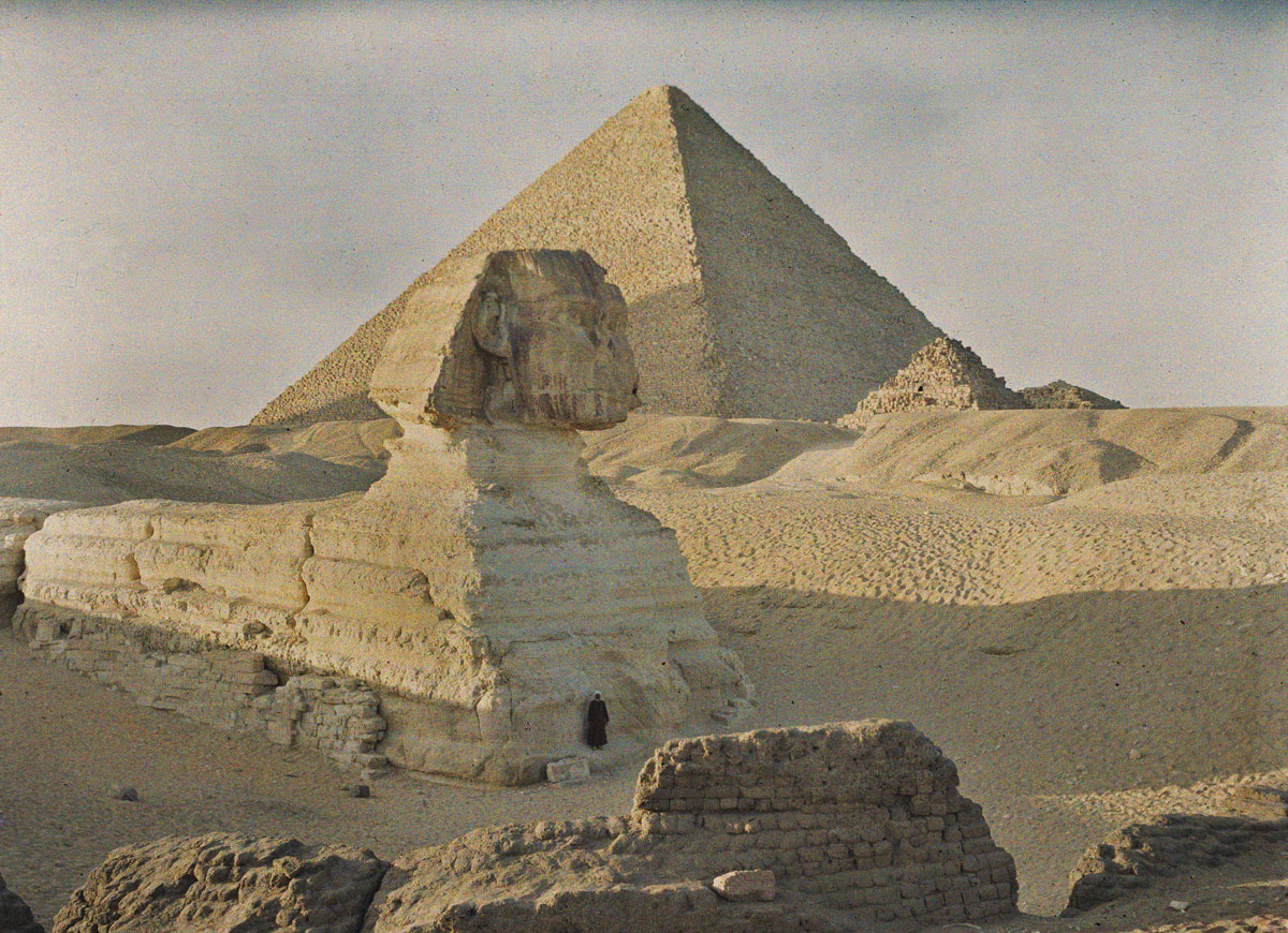 Fotó: Auguste Léon: Egyiptom, 1914 © Wikimedia Commons