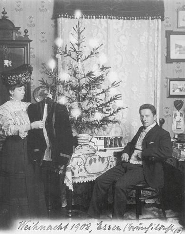 Fotó: Anna und Richard Wagner: Önarckép, 1908. karácsony © Heimatmuseum Charlottenburg