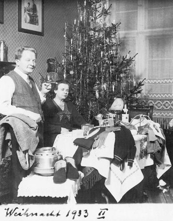 Fotó: Anna und Richard Wagner: Önarckép, 1933. karácsony © Heimatmuseum Charlottenburg