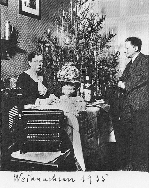 Fotó: Anna und Richard Wagner: Önarckép, 1935. karácsony © Heimatmuseum Charlottenburg