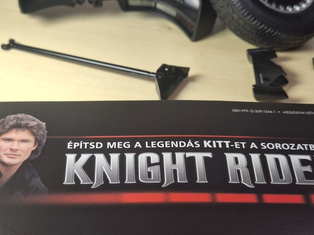 Halad a projekt: így épül K.I.T.T., a DeAgostini Knight Rider modell