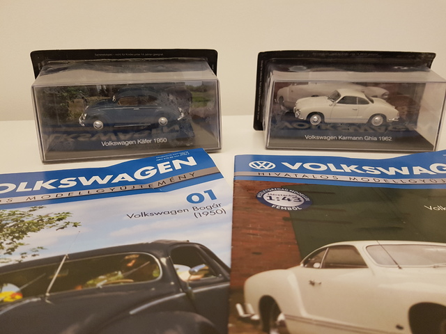 Deagostini Volkswagen hivatalos modellgyűjtemény - 1-2. rész vélemény