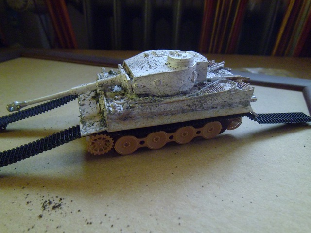 Tigris fogságban - Panzer I makett - 1:72 méretben - A tigris