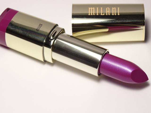 Teszt - Milani Color Statement rúzs - 34 Violet Volt