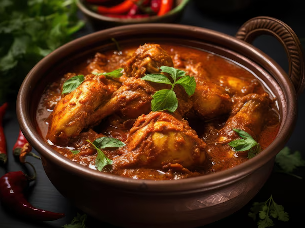 Fehér mákos csirke curryvel - indiai étel recept