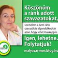 Köszönjük a szavazatokat