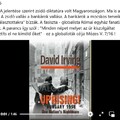 David Irving könyve: „Felkelés” egy nemzet küzdelme (1956 október 23)