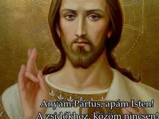 JÉZUSNAK a zsidóknak tartott beszédéből Szt. János evangéliumában, VIII: 44. idézet