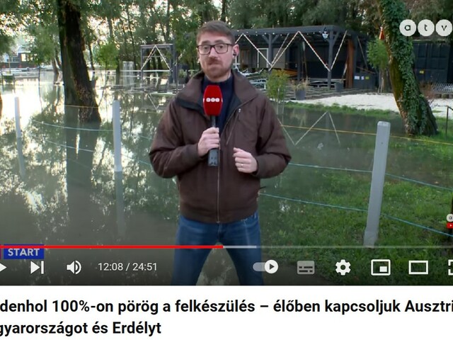 ÁRADÁS - Duna (2024 szept) - riport video