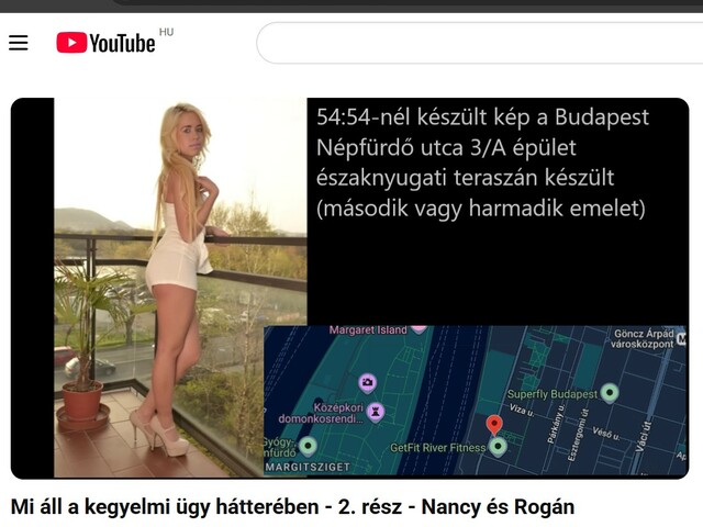 Horváth Nancy édesapja nyilatkozata (Nancy és Rogán)