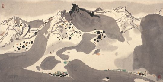 2.1_Wu Guanzhong_Tavaszi h+-_69x137cm.jpg