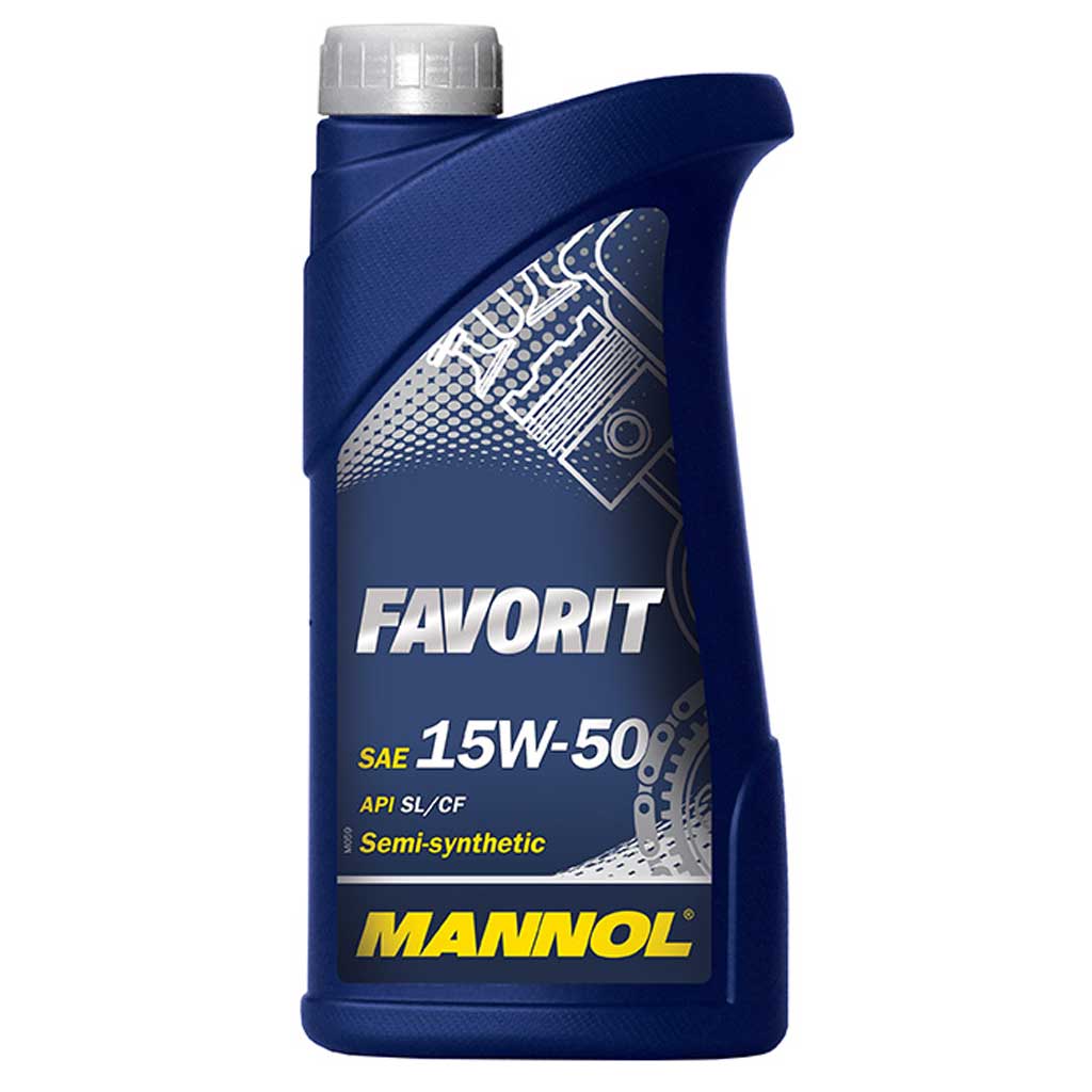 Mannol 7510-1 Favorit 15W-50 1 literes flakon