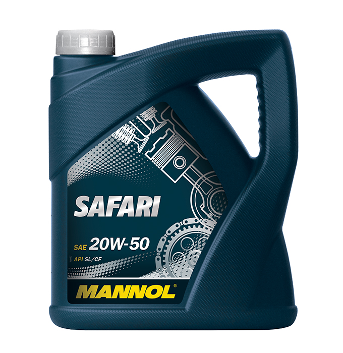 Mannol 7404-4 Safari 20W-50 4 literes flakon