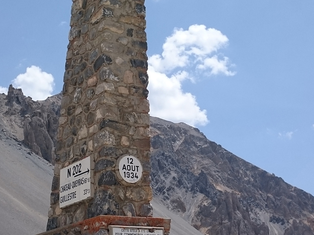 Col d'Izoard (2360m) déli oldal - 1. nap