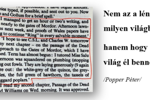 Tolkien naplójából…