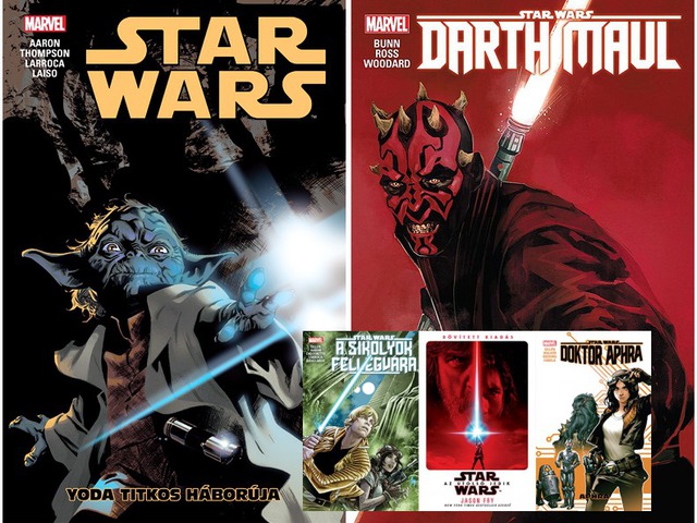 Star Wars képregények minden mennyiségben