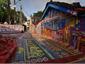 Szivárványfalu Taichungban - The Rainbow Village