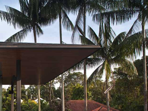 Vízbe ágyazott trópusi nyugalom - Water Cooled House/Singapore
