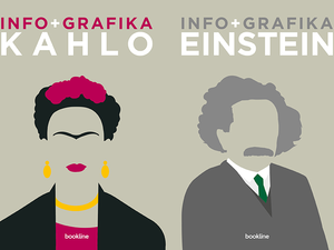 Info+Grafika könyvsorozat - Kahlo és Einstein