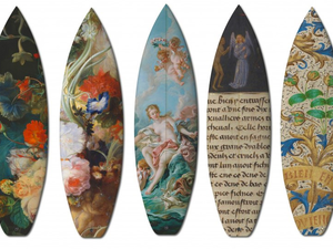 Híres festmények deszkásoknak és szörfösöknek