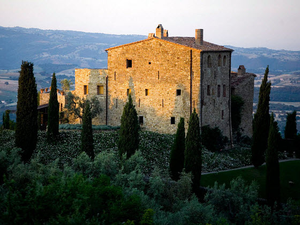 Egy flaska chianti és eszméletlen nyugalom - Castello di Vicarello, Toscana