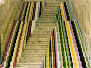 Bekeretezett lépcső Londonban