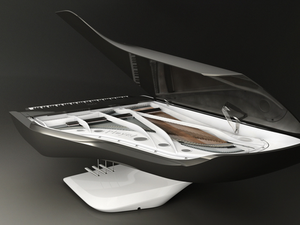 Hatmázsás űrpianó a Peugeot-tól - Peugeot Piano by Peugeot Design Lab