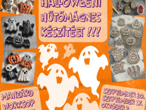 Készíts nálunk Halloweeni kerámia dekorációt