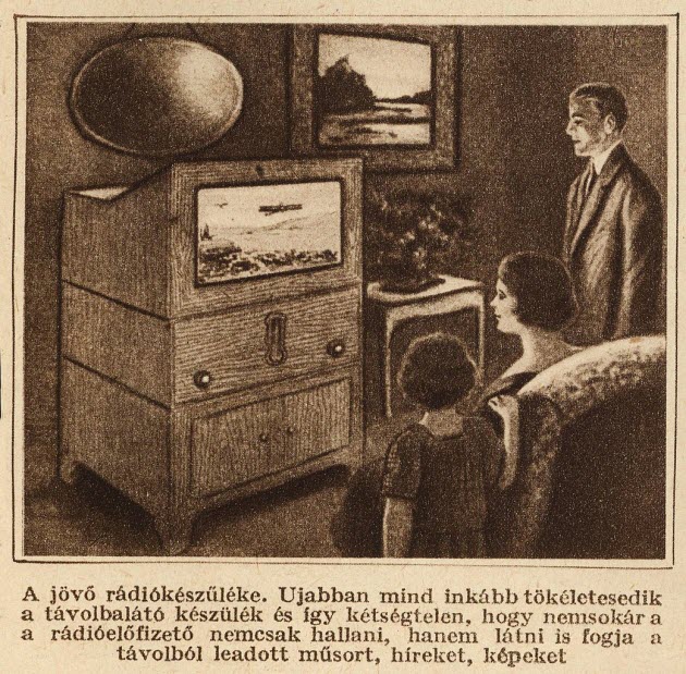 Az első televíziók egyike, illusztráció (1928) Tolnai Világlap.jpg