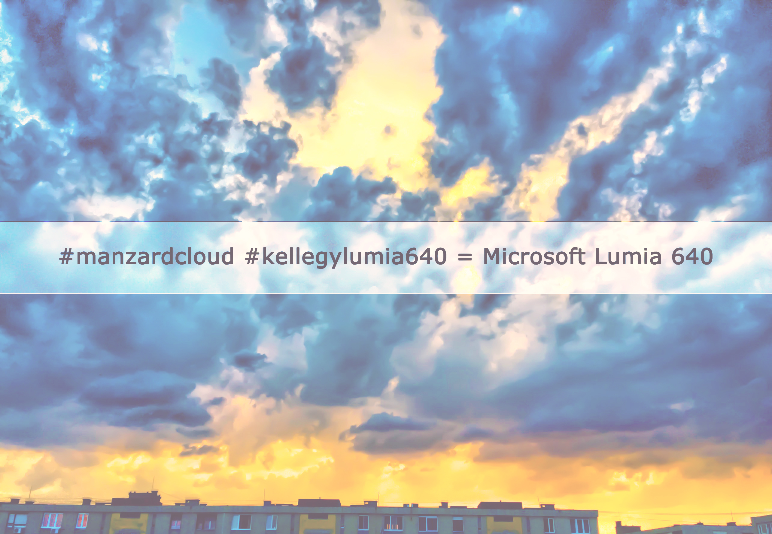 Fotózz felhőt és nyerj Lumia 640 okostelefont!