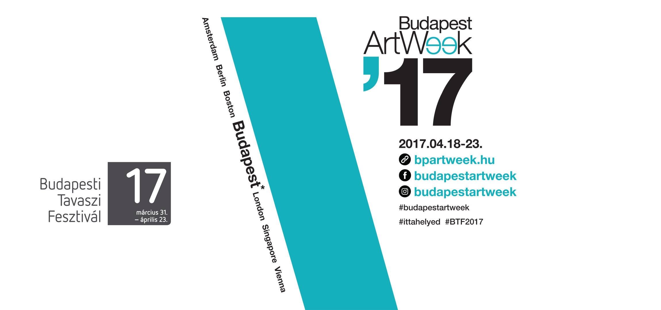 Újra egy hét fürdőzés a művészetekben – Budapest Art Week 2017