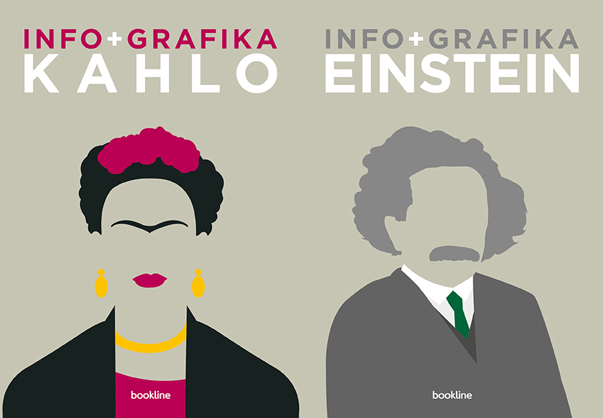 Info+Grafika könyvsorozat - Kahlo és Einstein