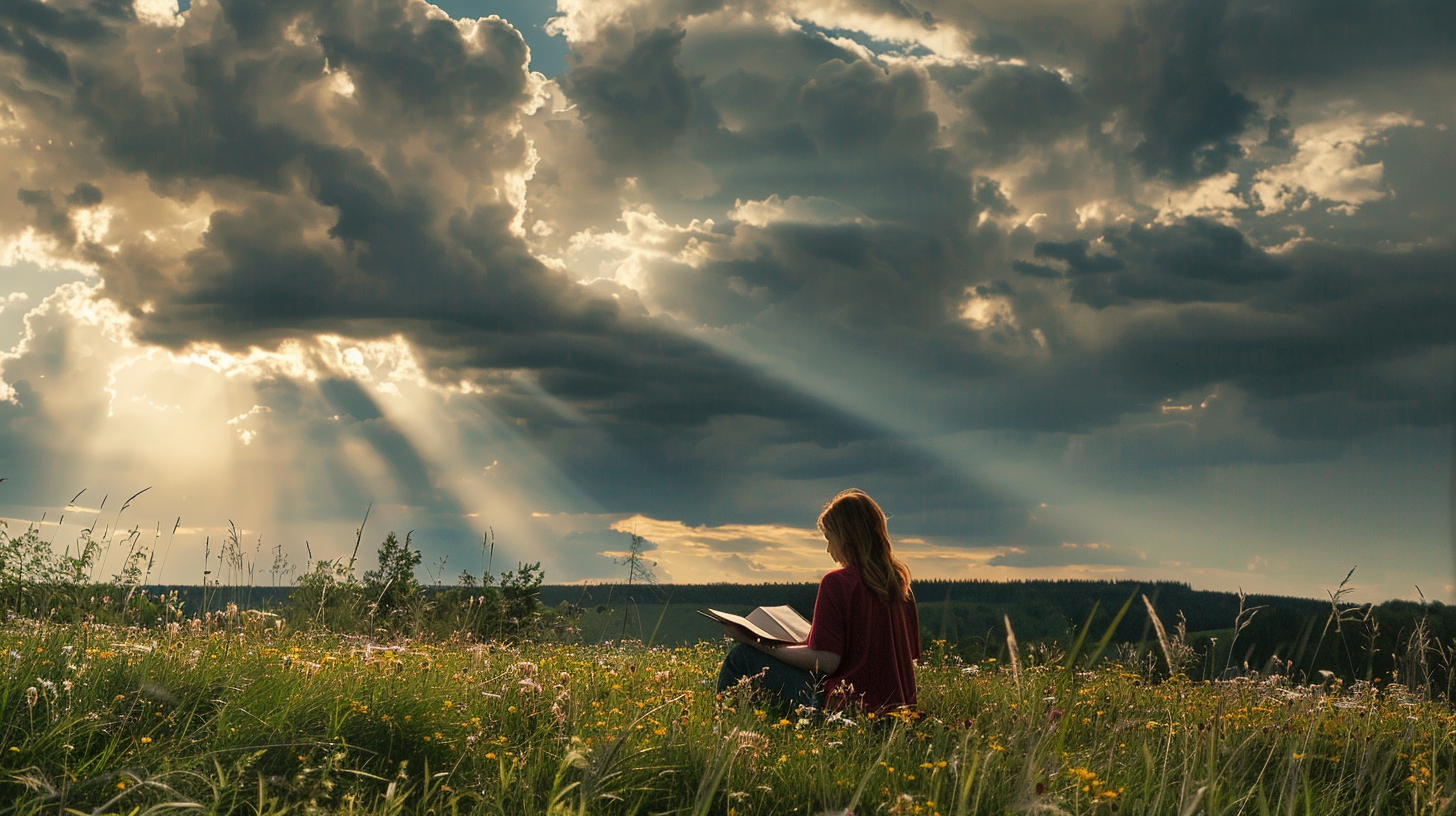 tiboscope_a_woman_is_reading_a_book_in_nature_after_a_huge_thun_ceb62b9f-1331-4fb9-a946-376415ce5a1c.png