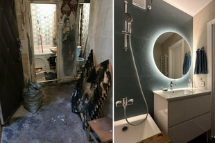 Bámulatos átalakulás: egy lakótelepi fürdőszoba látványos felújítása
