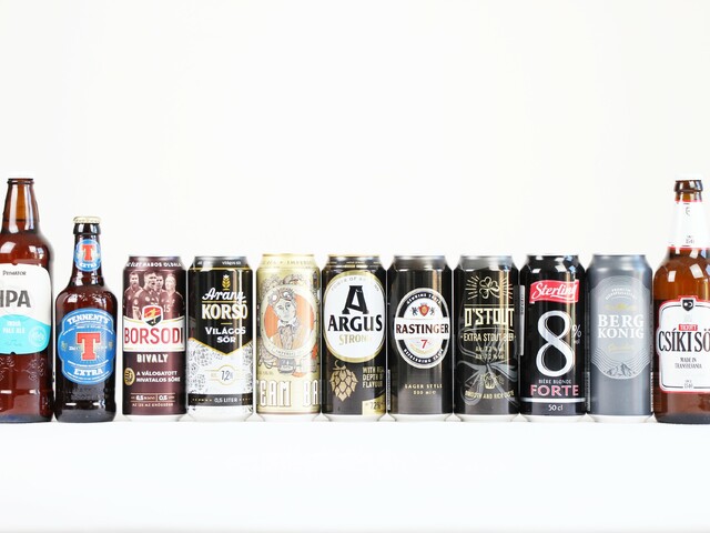 Magas alkoholtartalmú (strong) sör teszt