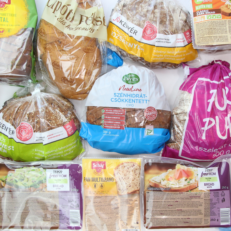 Alacsony szénhidráttartalmú kenyér teszt