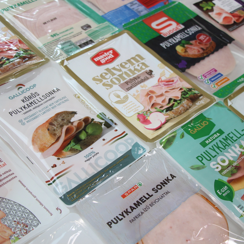 Nagy pulykasonka teszt