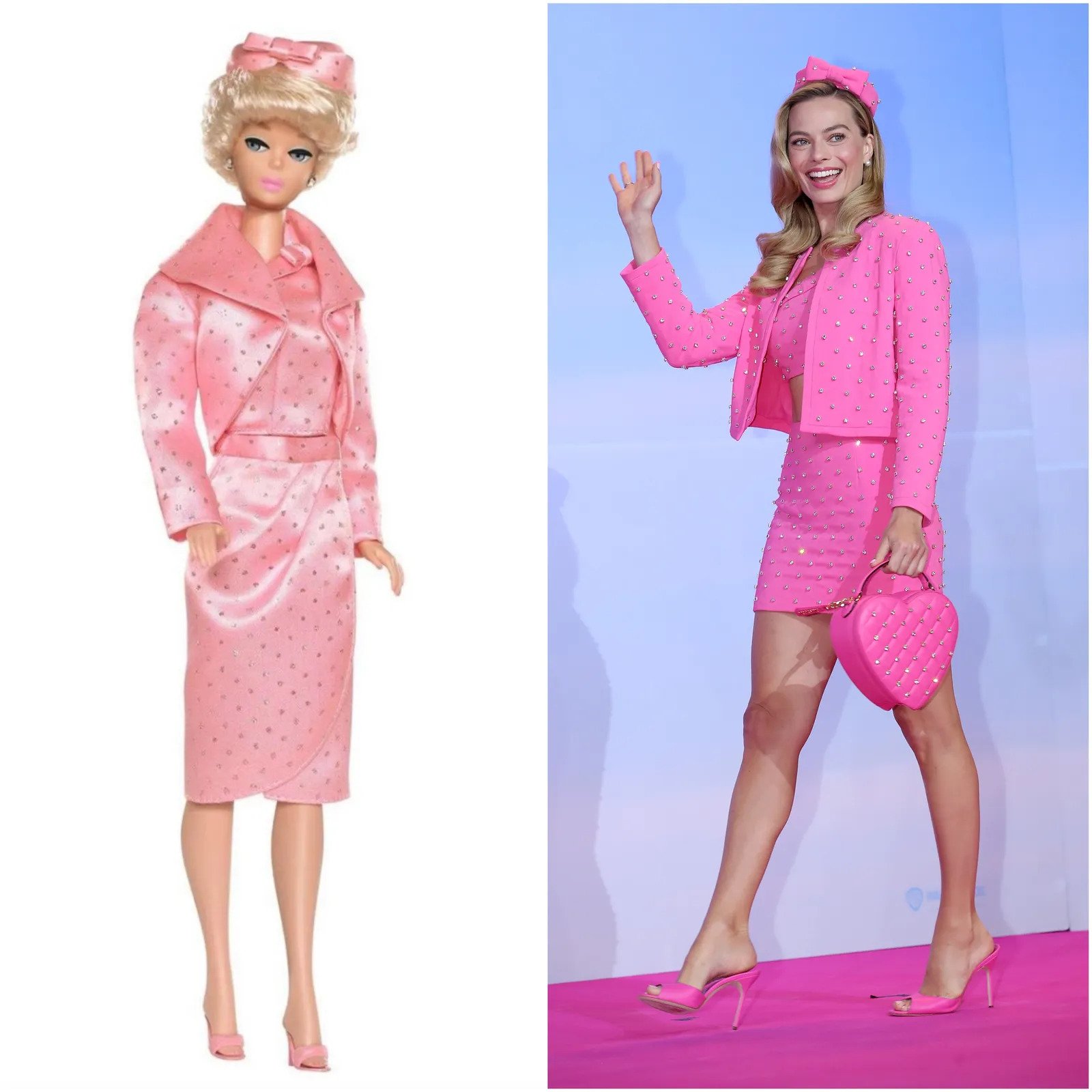 Sparkling Pink Barbie, 1964