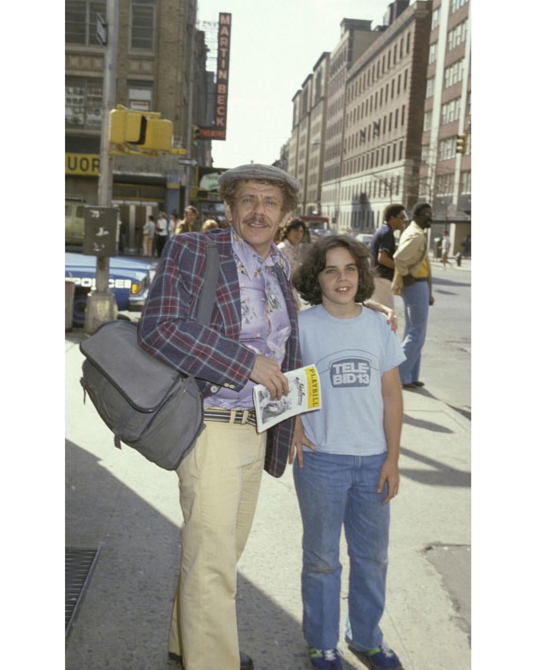 Ben Stiller a szintén színész apukájával, Jerry-vel 1978-ban